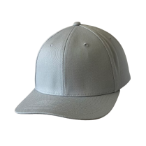 Big Size (59-63cm) Light Grey Baseball Cap (Standard Crown)